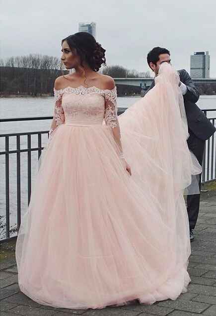 Outubro Rosa: Inspiração de vestidos de casamento em rosa