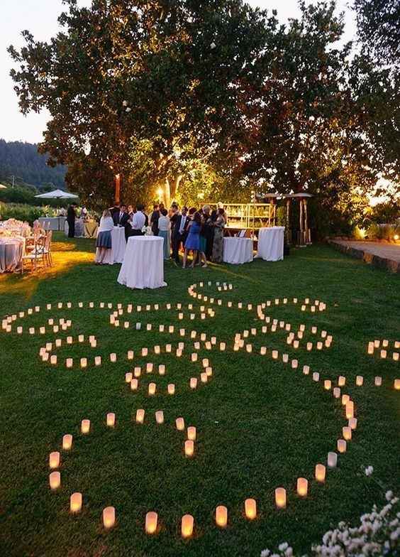 2) 4 ideias românticas para utilizar velas. Vote na sua preferida! 