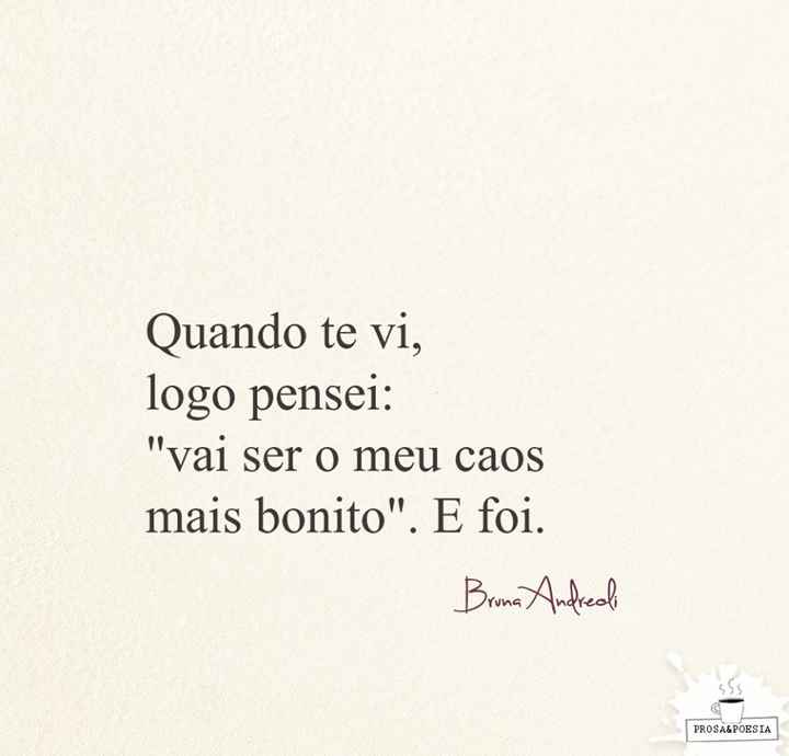 Quando te vi...