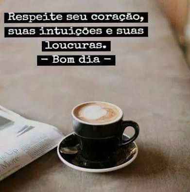 Para começar bem o dia...