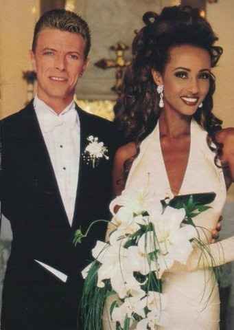 Iman & David Bowie 