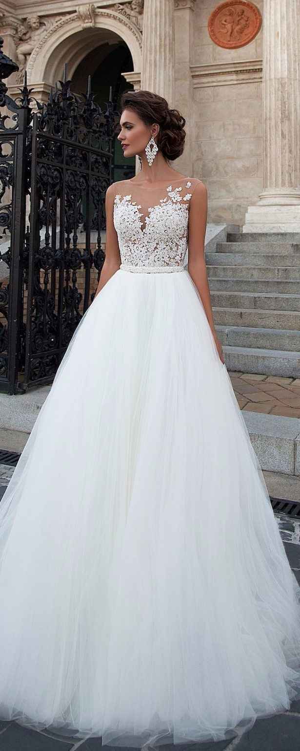3) Vestido de noiva princesa. Vote no seu preferido! 