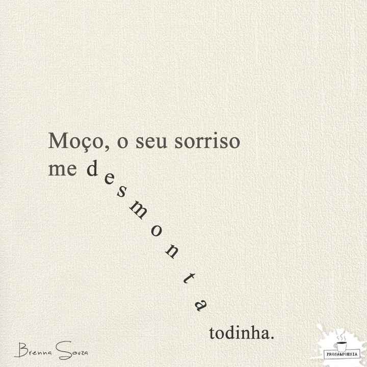 Para começar a semana derretira de amor! 