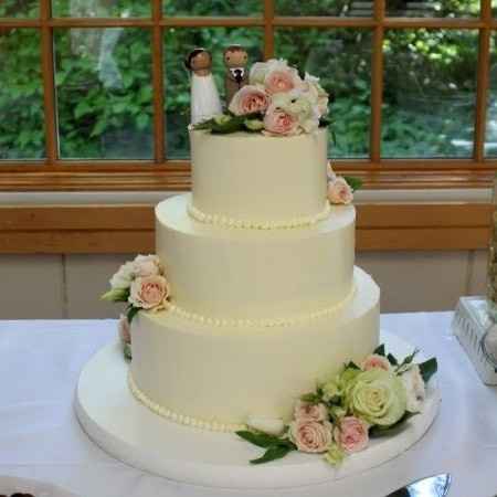 Bolo de casamento com flores: Sim ou não?