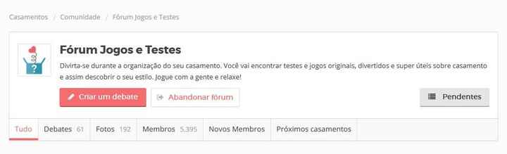 NOVIDADE: Fórum de Jogos e Testes 