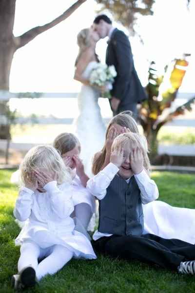 7) Incluir as crianças nas fotos do casamento