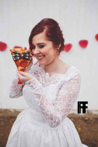 Recém-casada com o seu grande amor! 