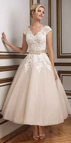 Vestido de noiva midi. Sim ou não? 