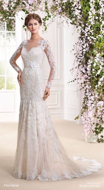 3) Vestido de noiva clássico, elegante e tradicional