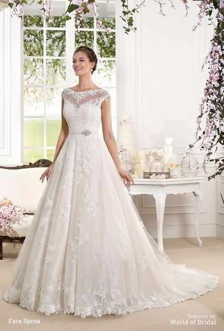 4) Vestido de noiva clássico, elegante e tradicional