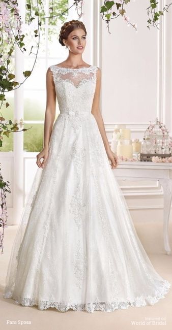6) Vestido de noiva clássico, elegante e tradicional