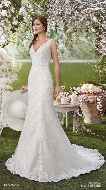 9) Vestido de noiva clássico, elegante e tradicional