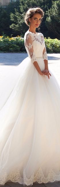 5) Vestido de noiva princesa. Vote no seu preferido! 