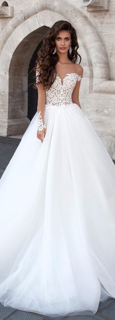 6) Vestido de noiva princesa. Vote no seu preferido! 