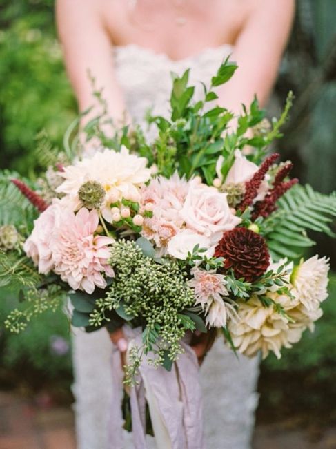 3) Buquês de noiva: Tendências 2018