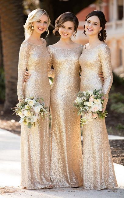 2) 4 vestidos de madrinha. Vote no seu preferido! 