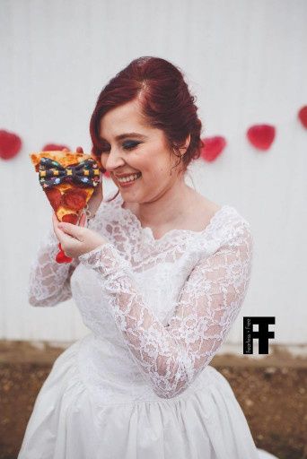 Recém-casada com o seu grande amor! 