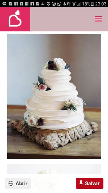  Bolos #drip cake #inspirações #minimalismo #flores - 13