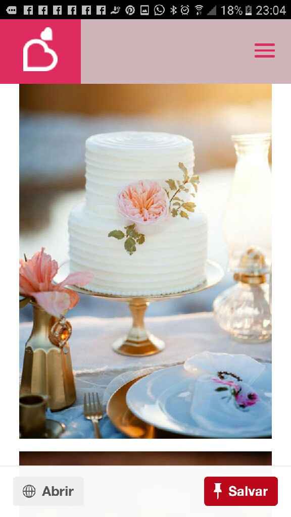  Bolos #drip cake #inspirações #minimalismo #flores - 8
