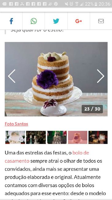 Bolo de casamento - 3