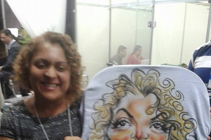 Caricaturas ao vivo em festas