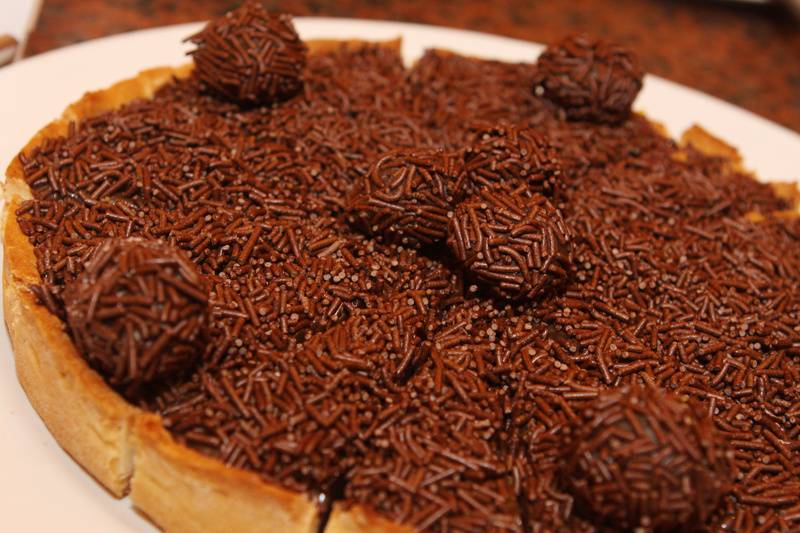 Torta de brigadeiro