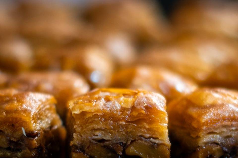 Baklava - Quadradinho de nozes