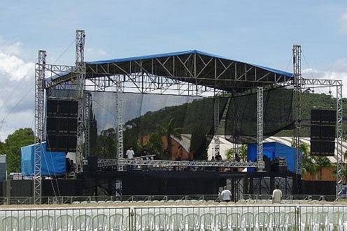 Palco para seu evento