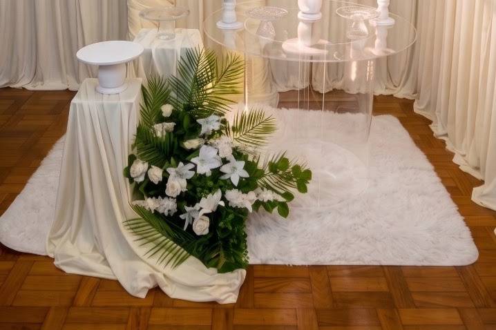 Conjunto mesa acrilico promo