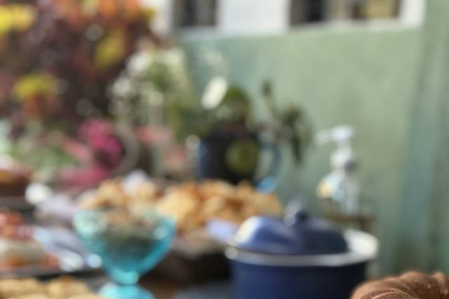 Mesa de brunch