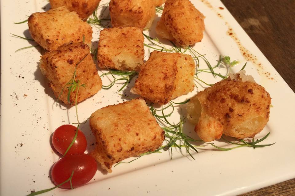 Dadinhos de tapioca com queijo