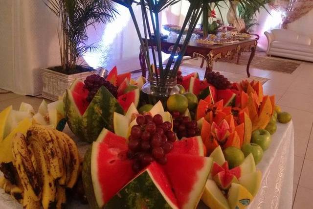 Mesa de frutas