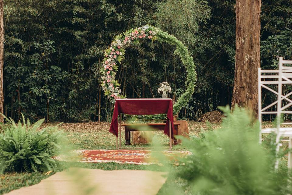 Altar da cerimônia