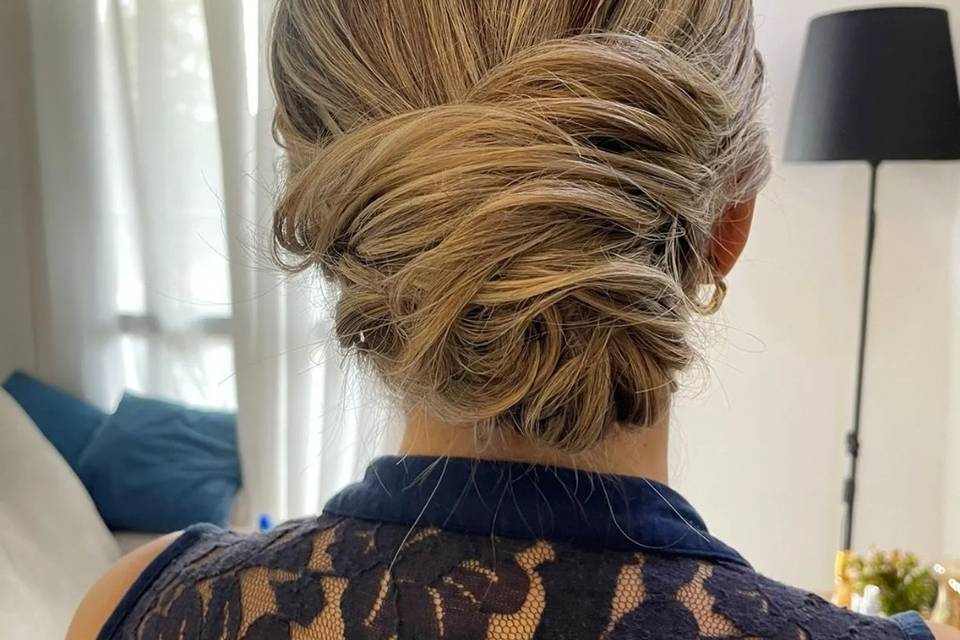 Penteado coque