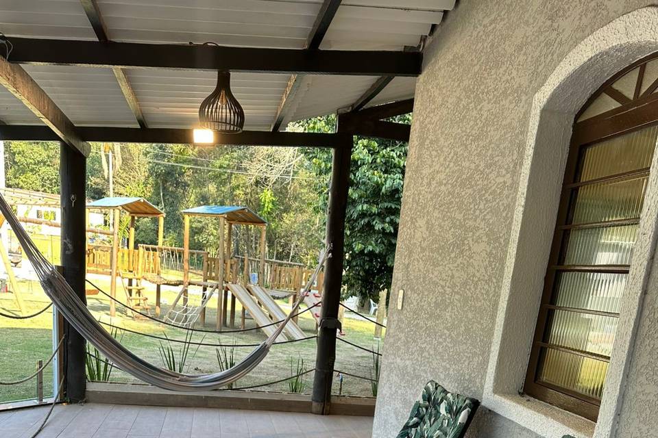 Varanda chalé