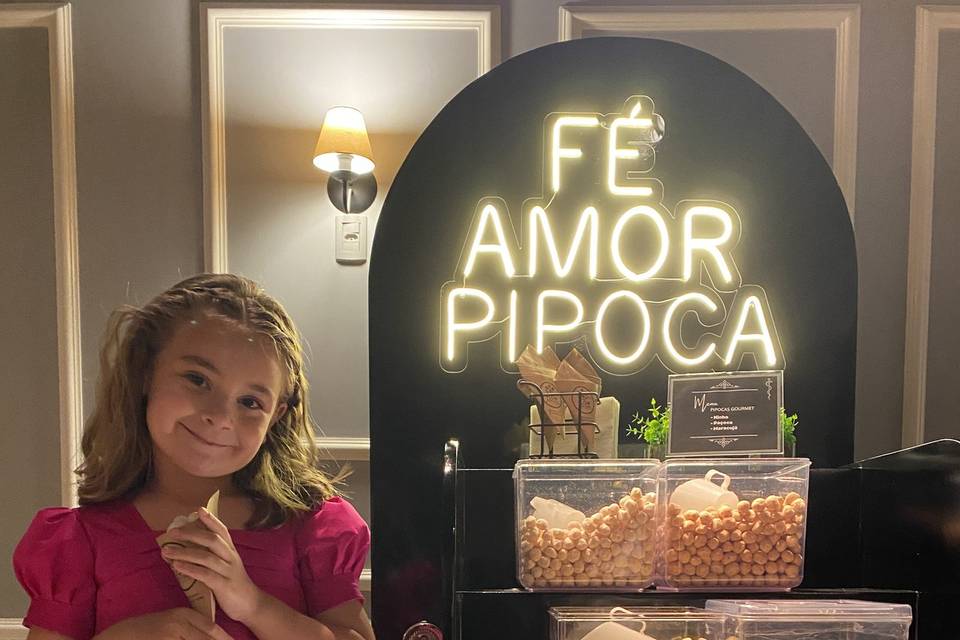 Pipocas Gourmet para casamento
