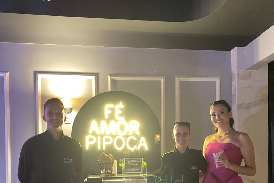 Pipocas Gourmet para casamento