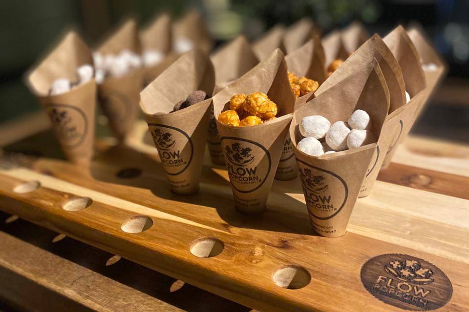 Pipocas Gourmet para casamento