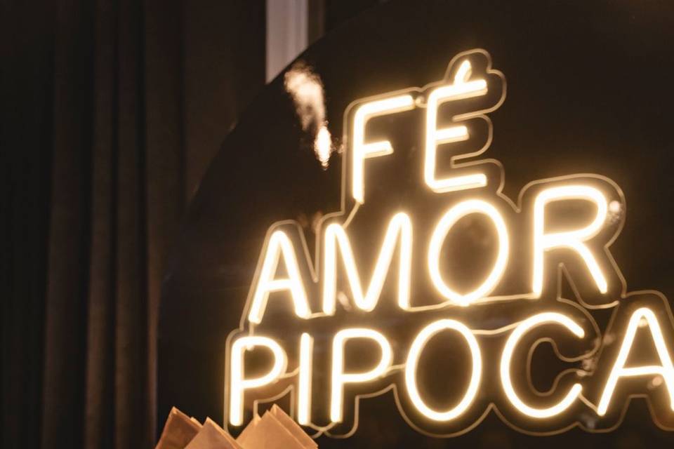 Pipocas Gourmet para casamento