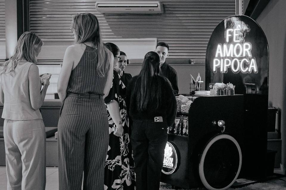 Pipocas Gourmet para casamento