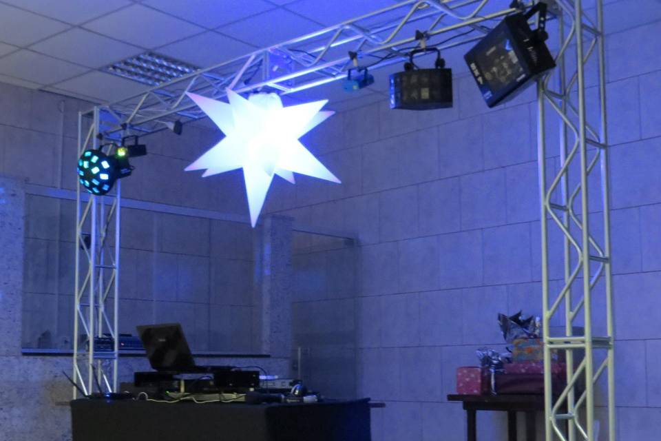 Dj Som e Iluminação