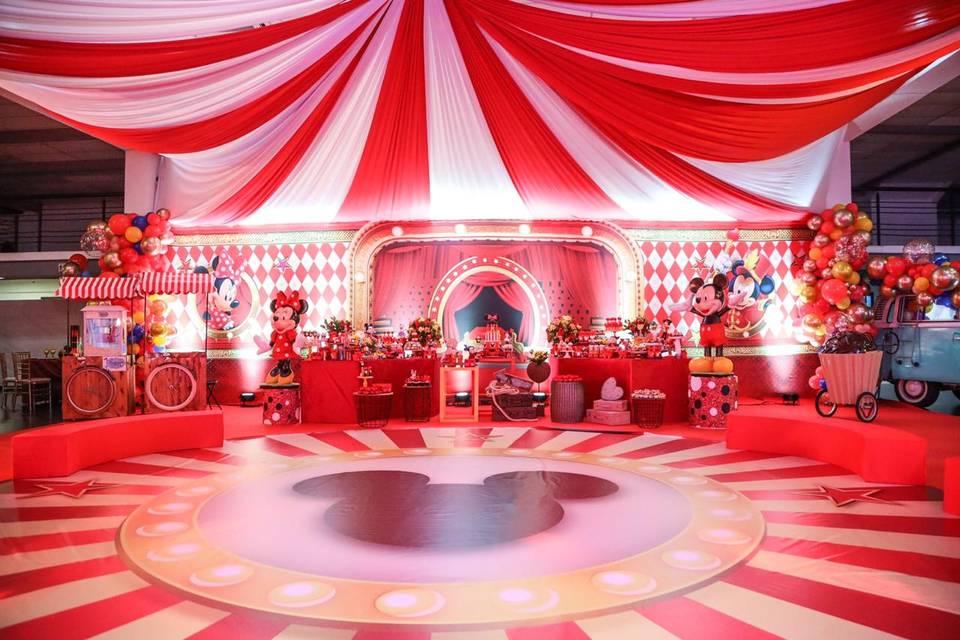 Festa infantil tema circo