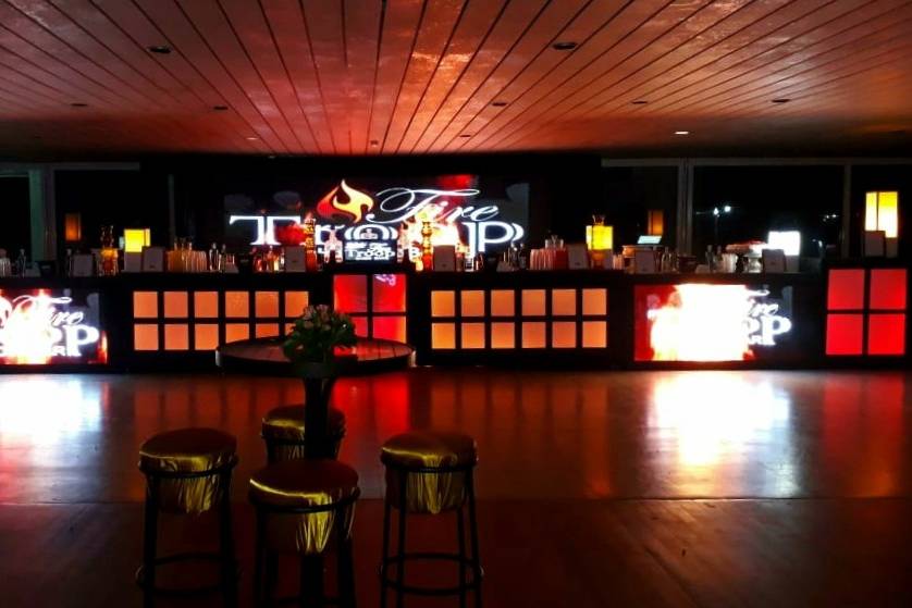 Bar de formatura com  Led