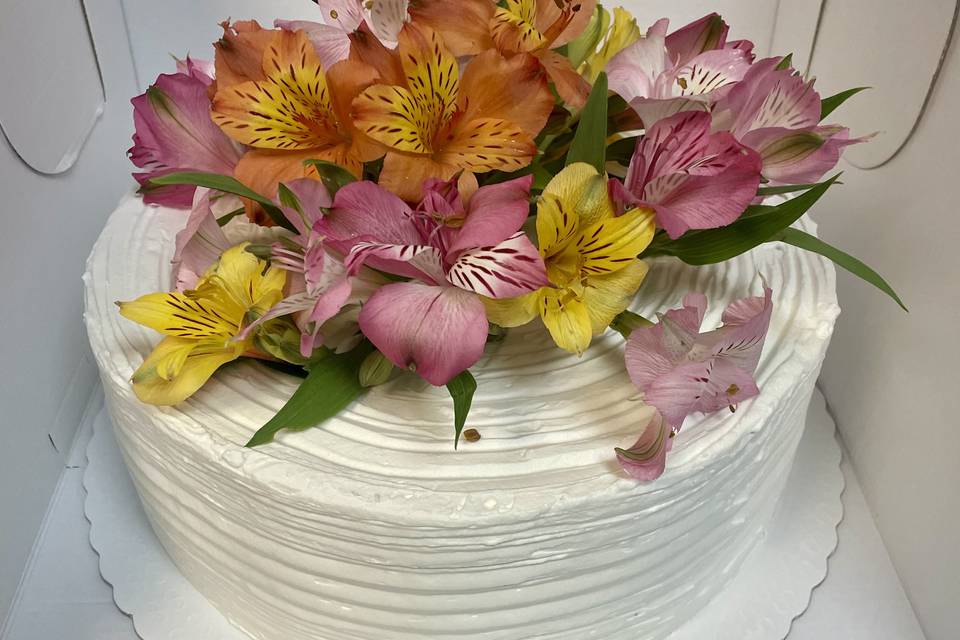 Bolo flores
