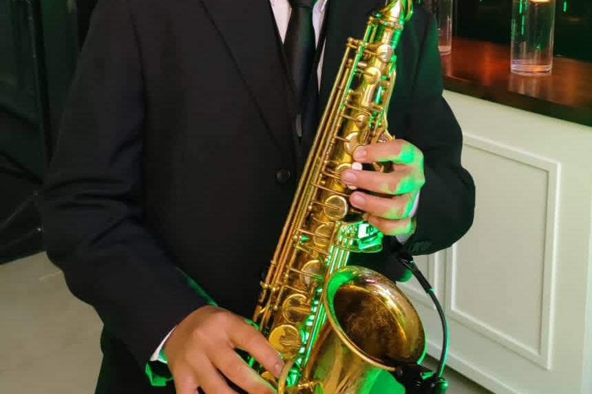 Recepção com Sax