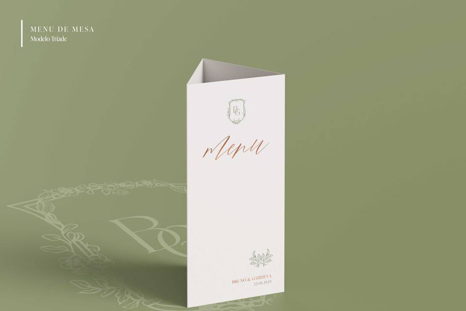 Menu Tríade