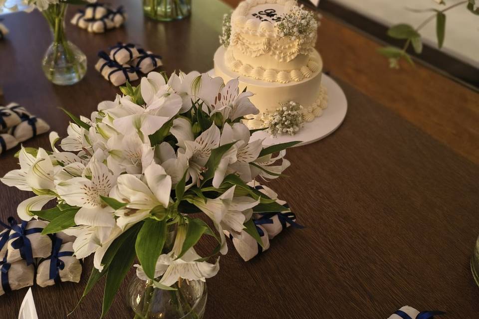 Decoração no restaurante
