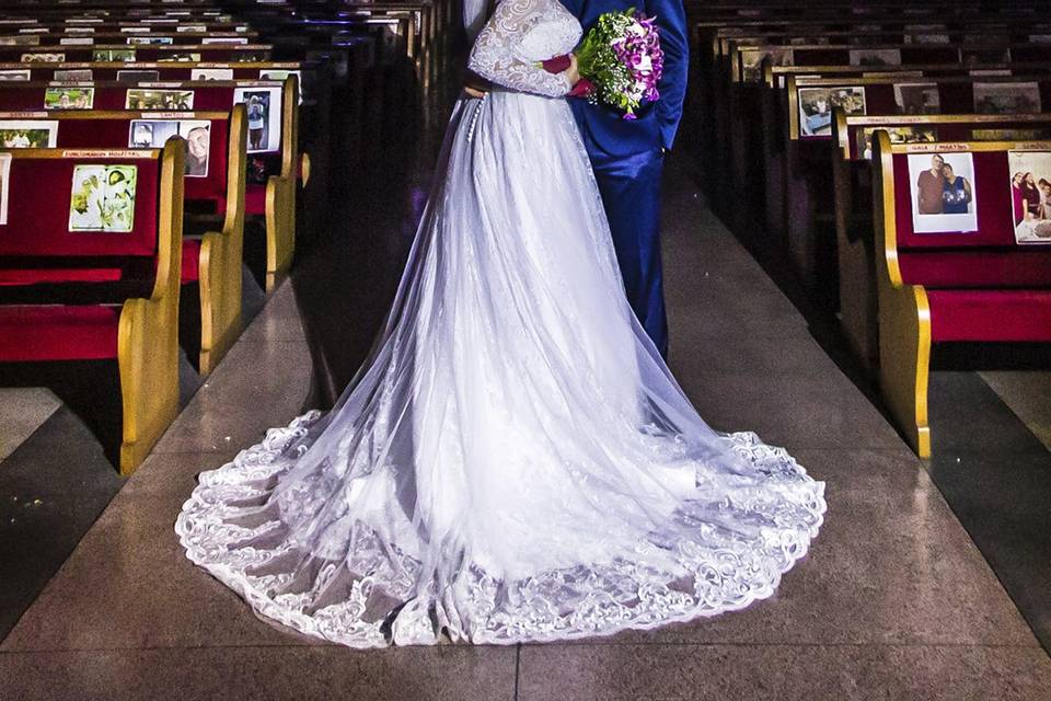 Casamento dentro da igreja