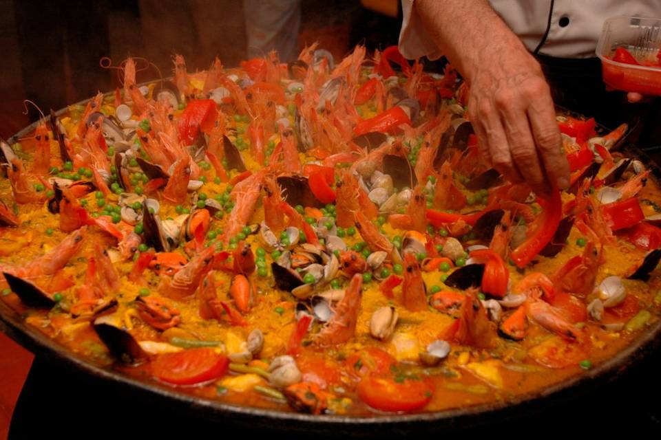 Paella Frutos do Mar