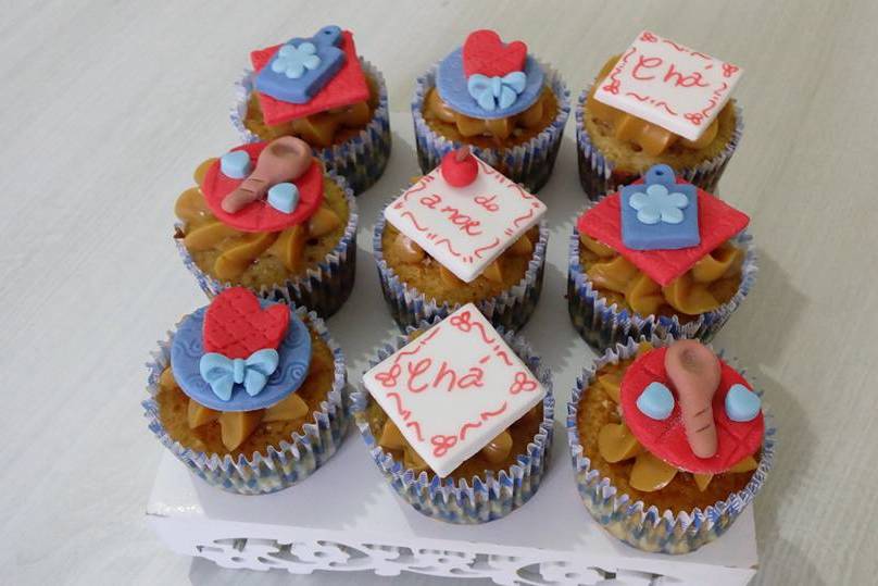 Cupcake chá de panel